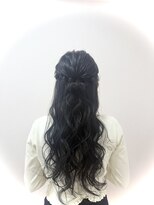 ルート(Ru-t)&nbsp;★夜限定メニュー★「￥1500ヘアセット」 3.ハーフアップ