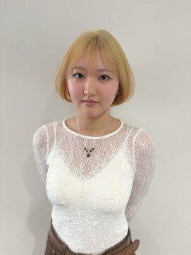 ボーイミーツガール(boy meets girl) ボブレイヤー+ブロンド