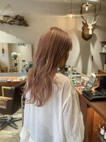 ウツギ(UTSUGI) ハイトーンピンクベージュカラー×ハイレイヤー
