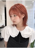 ダブルカラーで作るオレンジカラー/暖色カラー