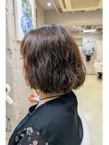 ヘアーメークテスタヴァンティ (Hair make Testavanti)&nbsp;ボブ×ゆるパーマ