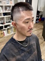 ノア(NOA)&nbsp;ボウズ×フェード×イカつい×ボウズフェード