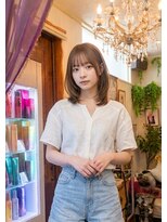 ココラー(COCOlar)&nbsp;【潤い極上ケア】オージュア×ハイトーン透明感ボブ
