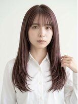 コク(koku) 髪質改善レイヤーで叶える艶感ラベンダーグレージュ