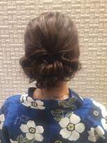 【新宿Neolive】ヘアセット/アレンジ/編みこみ/浴衣