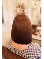 ヘアー ドレス ファーゴ 武蔵浦和(HAIR DRESS Fa go) アッシュベージュカラーのボブ