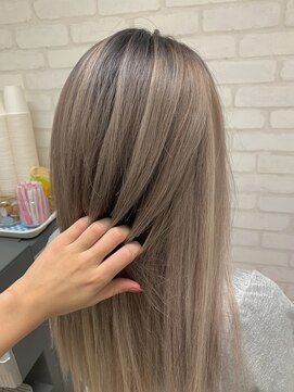 ミルクティー(Milk TEA) ミルクティーグレージュ★ハイライトグラデ