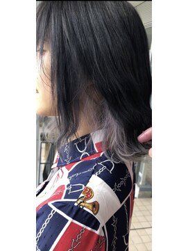 フェニーチェ オン ザ ビーチ(FENICE on the beach) ダークグレー&ペールバイオレット