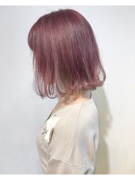 ナット(Nat) ピンクベージュ×インナーホワイトグレージュ