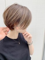 ルーファス 恵比寿 渋谷(Ruufus)&nbsp;ハイライトカラーマニッシュショート【Ruufus恵比寿渋谷】3157