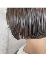 ケイト(kate)&nbsp;【Kate 大宮】切りっぱなしボブ×グレージュカラー