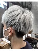【ROJITHA原宿表参道】メンズショート× ホワイトアッシュ