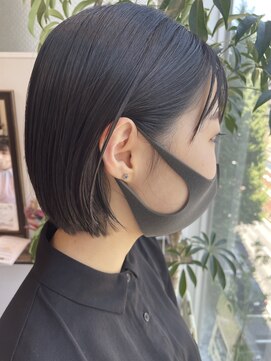 グーフィートーキョー 銀座(Goofy Tokyo) あごラインボブ/縮毛矯正/バッサリカット