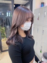 フラム 渋谷(flamme)&nbsp;ラベンダーベージュ＊韓国ヘア
