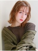 【La fith】くすみベージュ×ミニウルフ