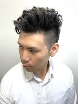 ロバーツ 国立(ROBERTS) サイドパート<理容室><国立/国立駅/メンズ>