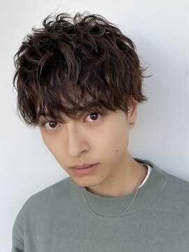 バイフィフス 原宿/表参道(by fifth) 波巻きツイストスパイラルパーマツーブロック刈り上げ