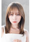 【ARTE表参道/青山】顔まわりレイヤーセミロング×透明感カラー