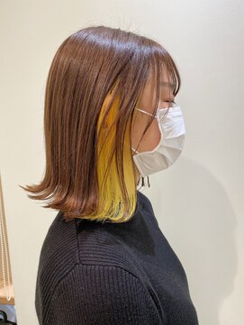 ハイプ(HYPE) 【藤沢横浜】ミルクティー/インナーカラー/イヤリングカラー