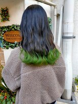 シャローム(SHALOM)&nbsp;エンドカラー／エメラルドグリーン