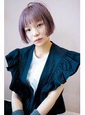 lavender × bob