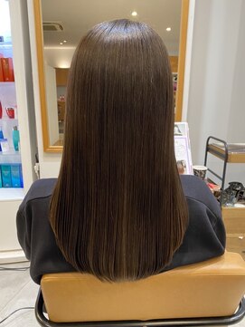 アパートメント 下関垢田店(APARTMENT) ロングスタイル/髪質改善縮毛矯正/髪質改善/韓国風/韓国ヘア