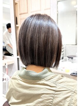 ボーテコンシェル 錦糸町(beaute concier) ミルクティーベージュダブルカラーインナーカラーケアブリーチ