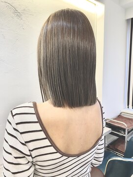 エミクレール 高崎店(EMI CLAIR) 大人気！グレージュ/ヘンリーボブ【高崎】