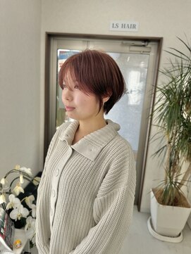 エルエスヘアー(LS HAIR) 《LS HAIR片山》20代30代似合わせショート 前髪長め