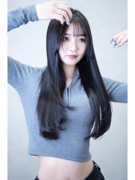 テラスランド 船橋店(TERRACE LAND) 顔周りレイヤー髪質改善ストレート