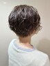 【学割U24】　似合わせカット　+　パーマ　￥13860～　→