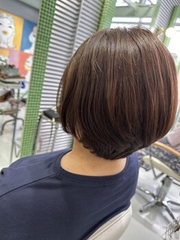オーガニック美髪2800の写真/お洒落もダメージケアも妥協しない本物志向の方にオススメ◎繰り返しの施術でもプチプラ価格で極上の質感＊