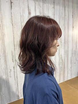 リアン(lien) レッドピンク