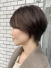 【肌髪に優しい】オ-ガニックカラ-+似合わせカット頭皮保護+ジアミン除去込み