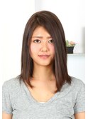 ナチュラルエアストレート♪