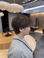 リファインド(REFINED)&nbsp;マニッシュなハンサムショート×アッシュカラー　　五十嵐