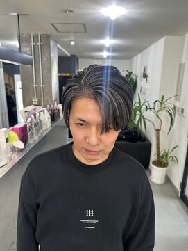 キング(K!ng) 縮毛矯正髪質改善ハイライトレイヤーカット枚方美容室エクステ