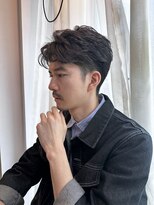 ロンドアベニール 北千住(Lond avenir) スパイキーショートニュアンスパーマスペインカールメンズ北千住