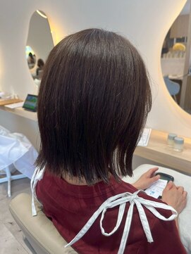 ルーチェココ ブラン(Lu'ce coco blanc) 軽やかさ×まとまり◎すっきり見せミニボブ