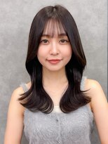 ロンド ブランシュ 錦糸町北口(Lond blanche)&nbsp;暗めカラー/韓国風巻き/レイヤーカット/くすみベージュ