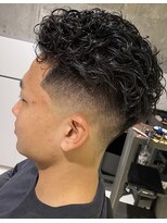 フランクスバーバーリベラルド 横浜(FRANK'S BARBER LIBERALD)&nbsp;横浜MEN’SHAIR波巻ツイストスパイラルフェザーパーマ
