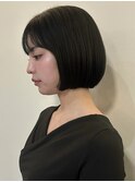 タッセルカット/タッセルボブ/韓国ボブ/ミニボブ