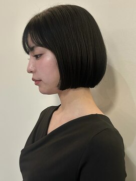 ナループロア ルームー(Nalu pu loa ROOMOO) タッセルカット/タッセルボブ/韓国ボブ/ミニボブ