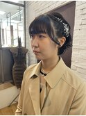 ショートヘアアレンジ