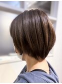 ショート/ショートボブ/大人ショートボブ/大人ナチュラル