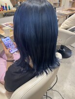 パッセージ ダブリュー 八幡山(hair make passage .w) ネイビーブルー