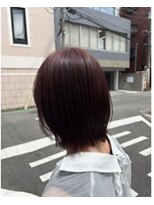 アラナ 平尾(alana) ピンクブラウン×レイヤーボブ