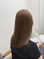 リンク(Link Hair&Spa)&nbsp;ブリーチなしミルクティーベージュ