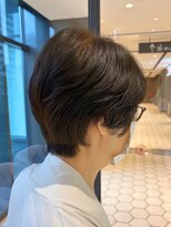 サロンイクエヤマザキ 文京(SALON IKUE YAMAZAKI)&nbsp;襟足スッキリ～毛流れショートスタイル