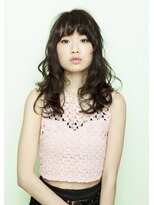 シャンプー 本庄店(SHAMPOO)&nbsp;ダークカラーで作る甘くなりすぐない甘辛ミックスウェーブ